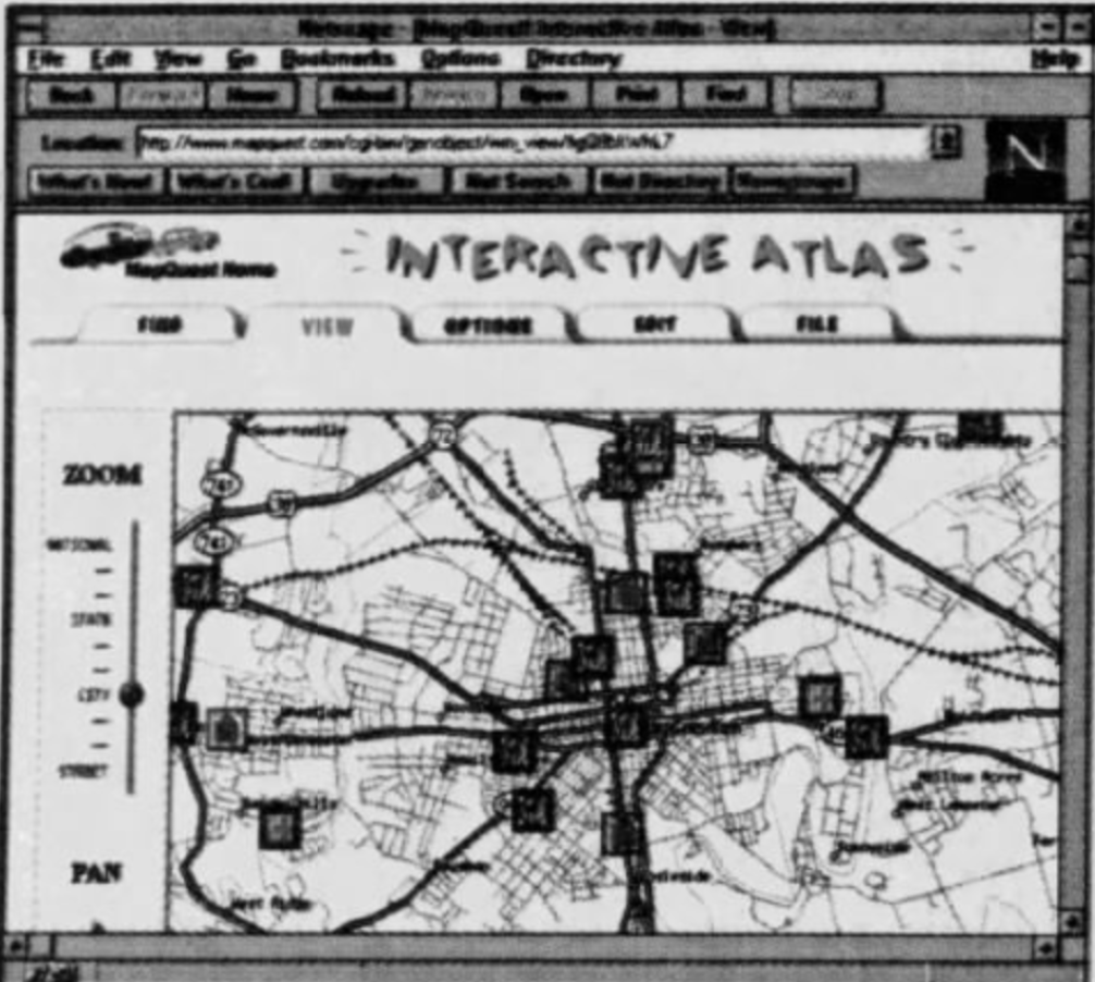 MapQuest 1996